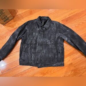 Stylish Charcoal Shirt Jacket for Men